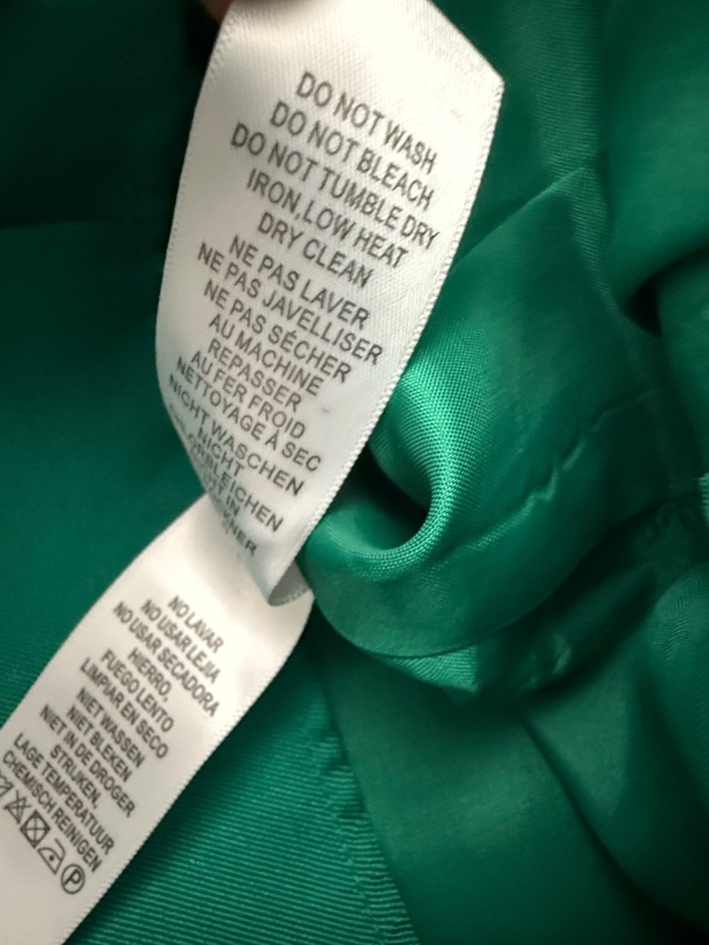 Adrianna Papell Off-The-Shoulder Emerald Green Dress - Picture 5 of 9